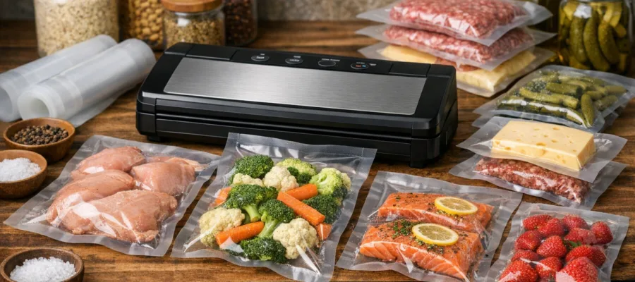 Vakuumieren fuer die Vorratshaltung: Tipps fuer optimale Haltbarkeit