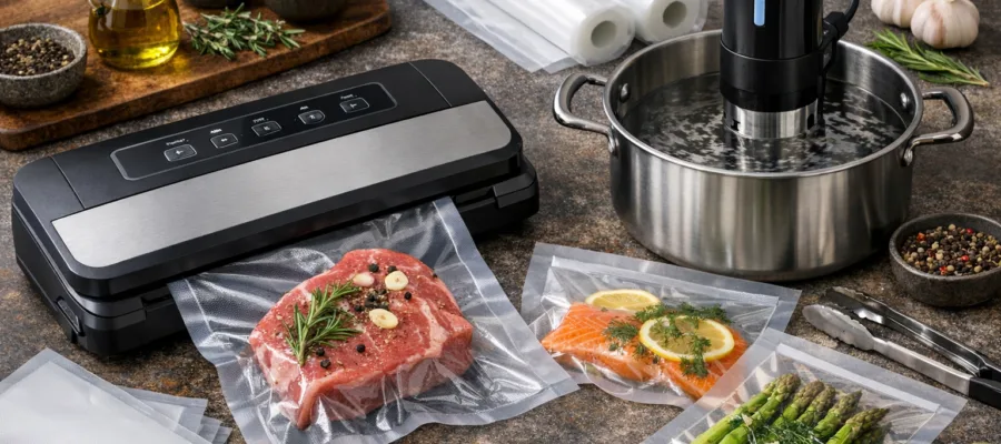 Sous-vide-Garen mit dem Vakuumierer – Schritt-fuer-Schritt Anleitung