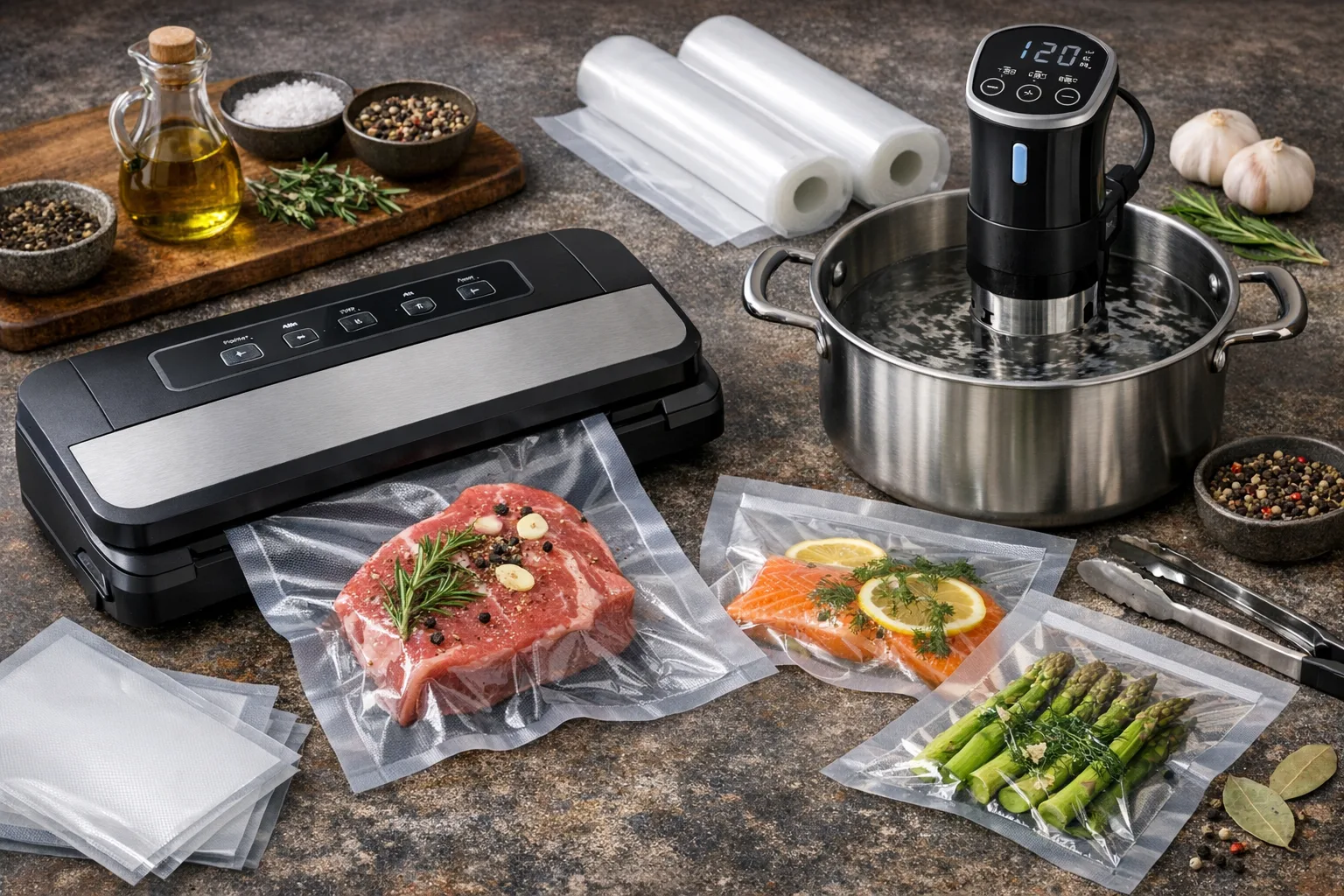 Sous-vide-Garen mit dem Vakuumierer – Schritt-fuer-Schritt Anleitung