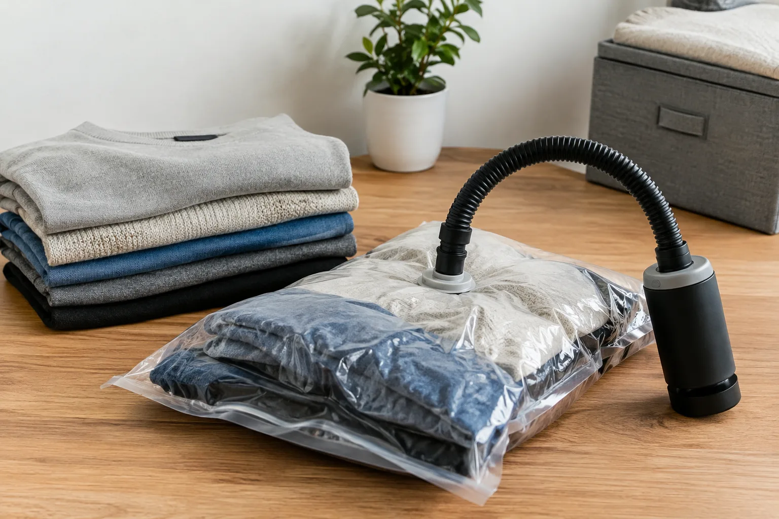 Tipps zum Vakuumieer von Kleidung und Textilien: Schutz vor Feuchtigkeit und Schmutz